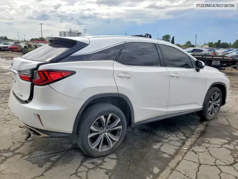 2019 Lexus Rx 350 Base VIN 2T2ZZMCA7KC130726 фото 3
