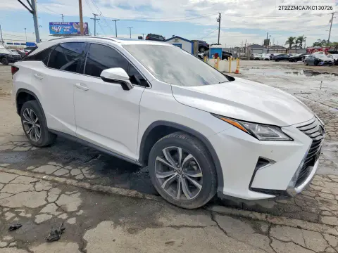 2019 Lexus Rx 350 Base VIN 2T2ZZMCA7KC130726 фото 4