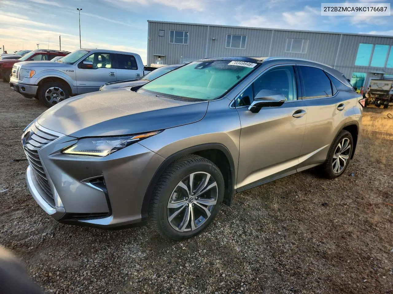 2019 Lexus Rx 350 Base VIN 2T2BZMCA9KC176687 фото 1