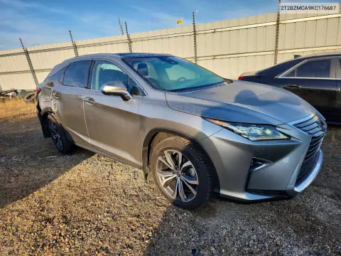 2019 Lexus Rx 350 Base VIN 2T2BZMCA9KC176687 фото 4