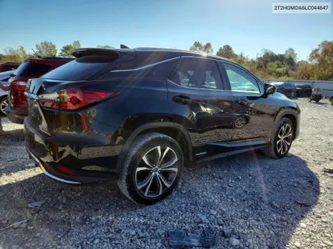 2020 Lexus Rx 450H VIN 2T2HGMDA6LC044647 фото 3