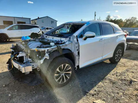 2T2HZMDA9LC255111 — 2020 Lexus RX, Передняя часть, фото до ремонта