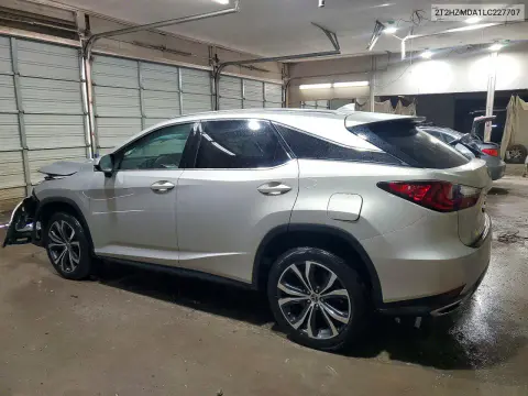 2020 Lexus Rx 350 VIN 2T2HZMDA1LC227707 фото 2