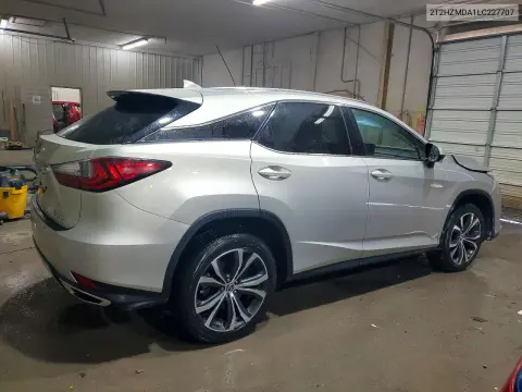 2020 Lexus Rx 350 VIN 2T2HZMDA1LC227707 фото 3