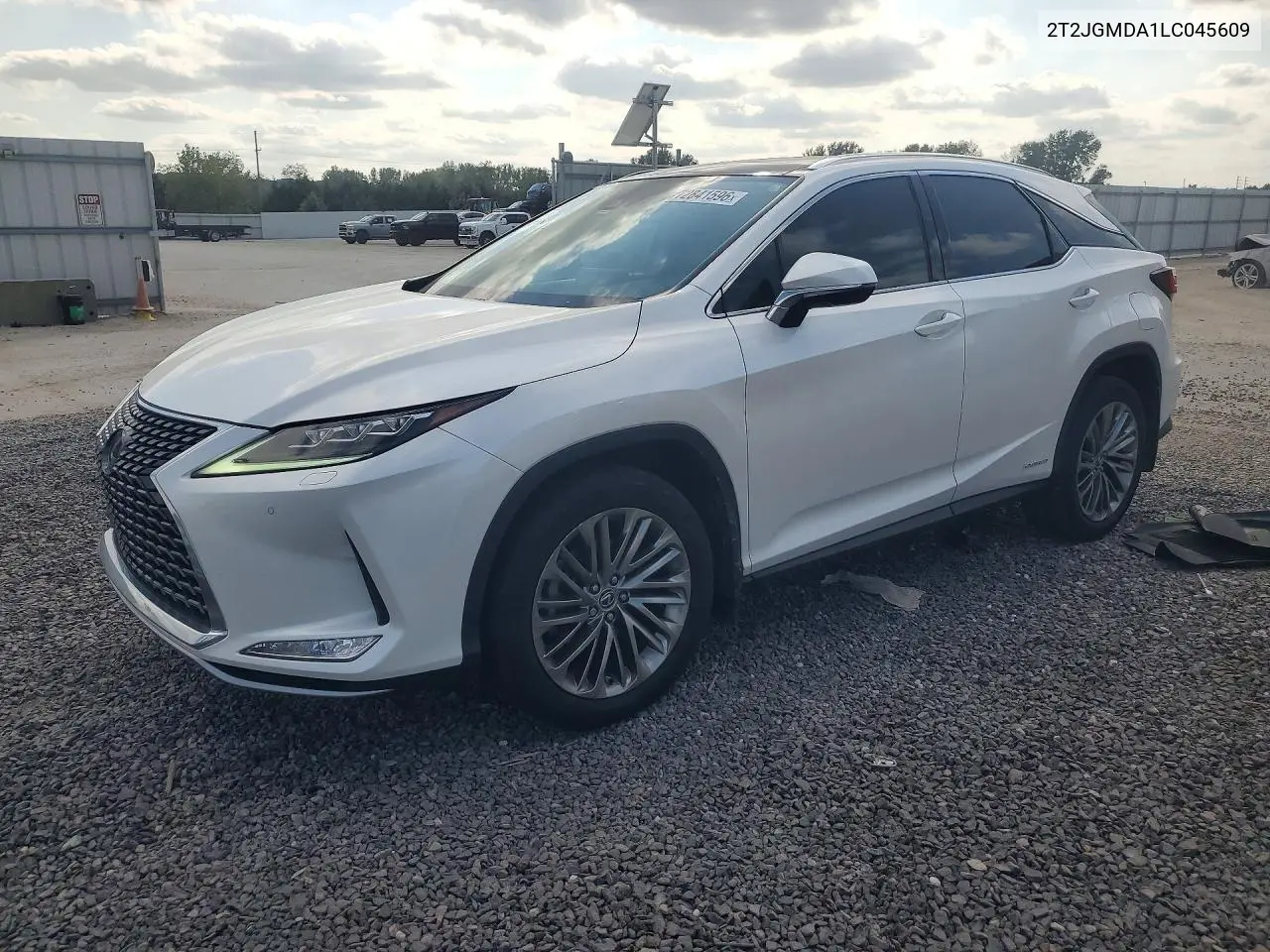 2020 Lexus Rx 450H VIN 2T2JGMDA1LC045609 фото 1