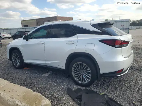 2020 Lexus Rx 450H VIN 2T2JGMDA1LC045609 фото 2