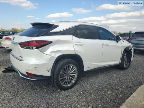 2020 Lexus Rx 450H VIN 2T2JGMDA1LC045609 фото 3