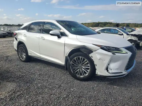 2020 Lexus Rx 450H VIN 2T2JGMDA1LC045609 фото 4
