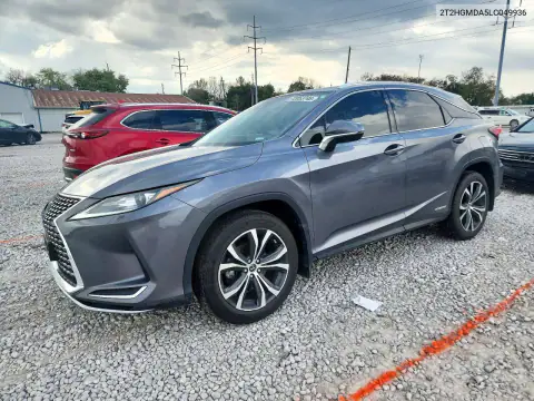 2T2HGMDA5LC049936 — 2020 Lexus RX, Передняя часть, фото до ремонта