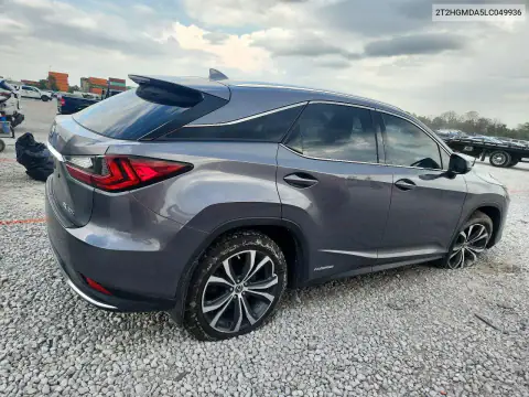 2T2HGMDA5LC049936 — 2020 Lexus RX, фото 3 с аукциона Copart, Передняя часть