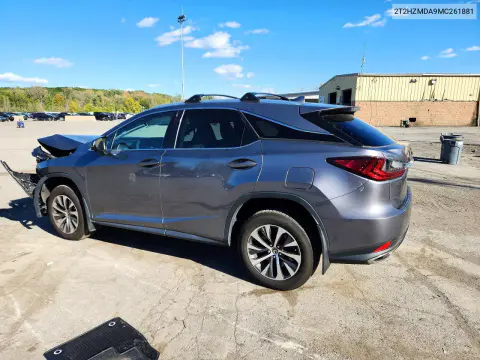 2021 Lexus Rx 350 VIN 2T2HZMDA9MC261881 фото 2