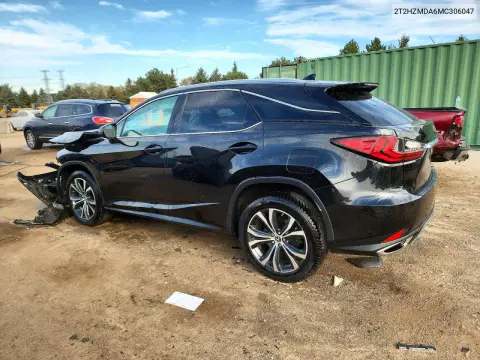 2021 Lexus Rx 350 VIN 2T2HZMDA6MC306047 фото 2