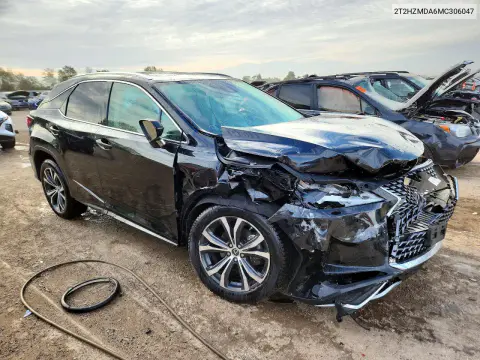 2021 Lexus Rx 350 VIN 2T2HZMDA6MC306047 фото 4