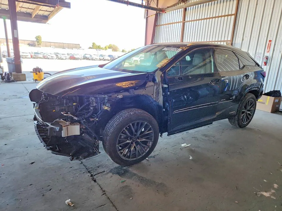2022 Lexus RX VIN 2T2YGMDA7NC090359 фото 1