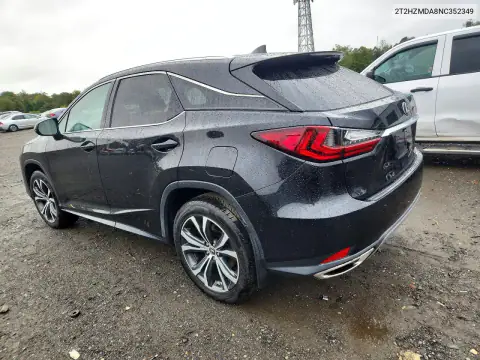 2T2HZMDA8NC352349 — 2022 Lexus RX, фото 2 с аукциона Copart, Сторона