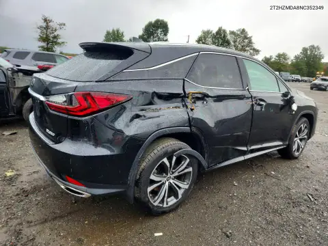 2T2HZMDA8NC352349 — 2022 Lexus RX, фото 3 с аукциона Copart, Сторона