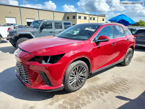 2T2BBMCAXPC013140 — 2023 Lexus RX, Передняя часть, фото до ремонта