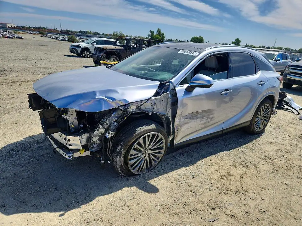 JTJCJMGA2R2018305 Lexus RX 2024 — повреждение Передняя часть, фото до ремонта