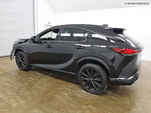 2T2BCMEA7RC018535 — 2024 Lexus RX, фото 2 с аукциона Copart 15.10.2026, Передняя часть