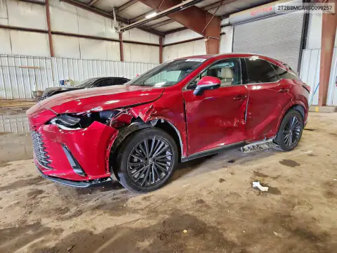 2T2BBMCA9SC099257 — 2025 Lexus RX, Боковая часть, фото до ремонта