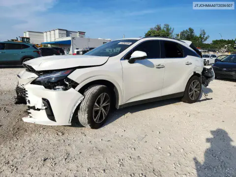JTJCHMAA0T2036507 — 2026 Lexus RX, Задняя часть, фото до ремонта