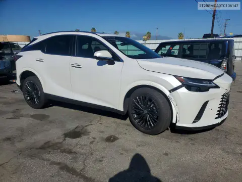 2026 Lexus Rx 350H Premium VIN 2T2BBMCA0TC136147 фото 4