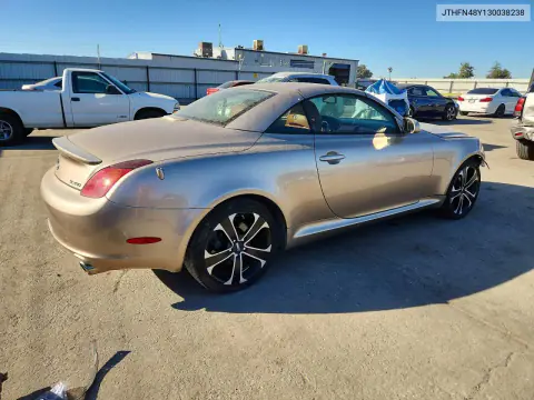 2003 Lexus Sc 430 VIN JTHFN48Y130038238 фото 3