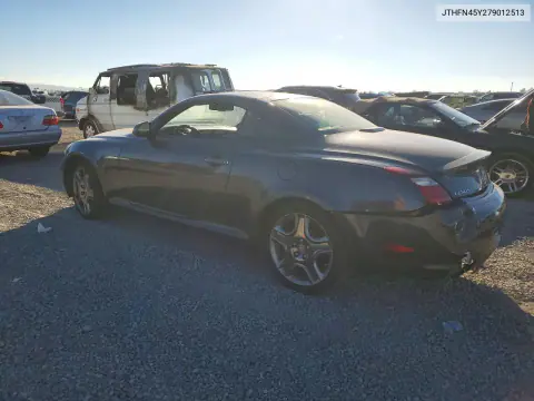 2007 Lexus Sc 430 VIN JTHFN45Y279012513 фото 2