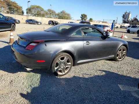 2007 Lexus Sc 430 VIN JTHFN45Y279012513 фото 3