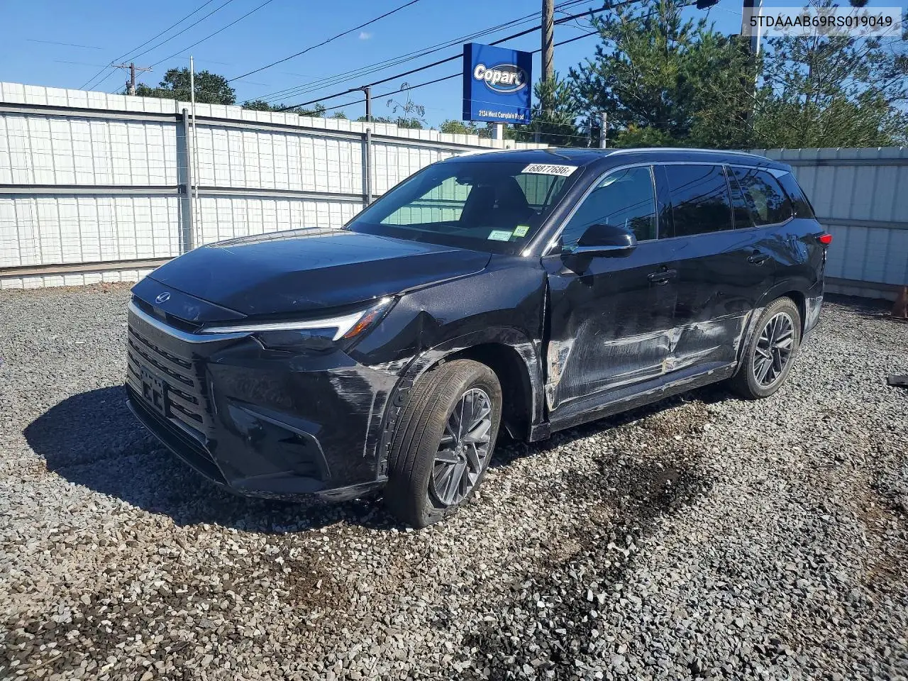 5TDAAAB69RS019049 Lexus TX 2024 — повреждение Задняя часть, фото до ремонта