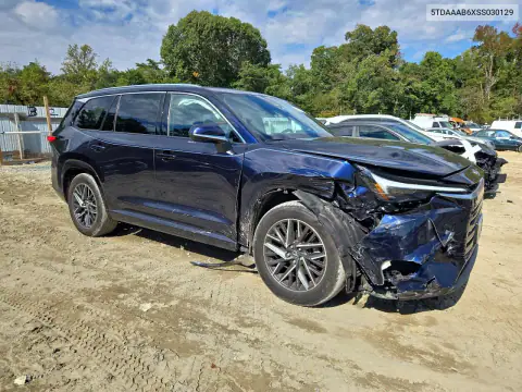 5TDAAAB6XSS030129 — 2025 Lexus TX, фото 4 с аукциона Copart, Передняя часть