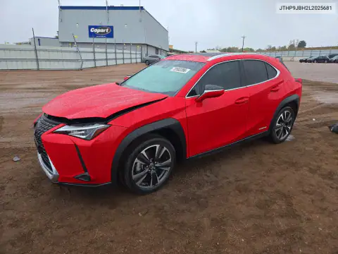 JTHP9JBH2L2025681 — 2020 Lexus UX, Сторона, фото до ремонта