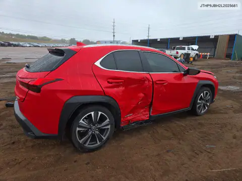 JTHP9JBH2L2025681 — 2020 Lexus UX, фото 3 с аукциона Copart, Сторона