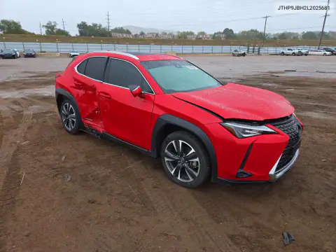JTHP9JBH2L2025681 — 2020 Lexus UX, фото 4 с аукциона Copart, Сторона
