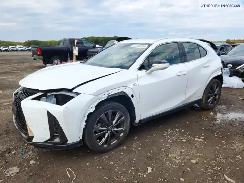 JTHR9JBH1N2060448 — 2022 Lexus UX, Задняя часть, фото до ремонта