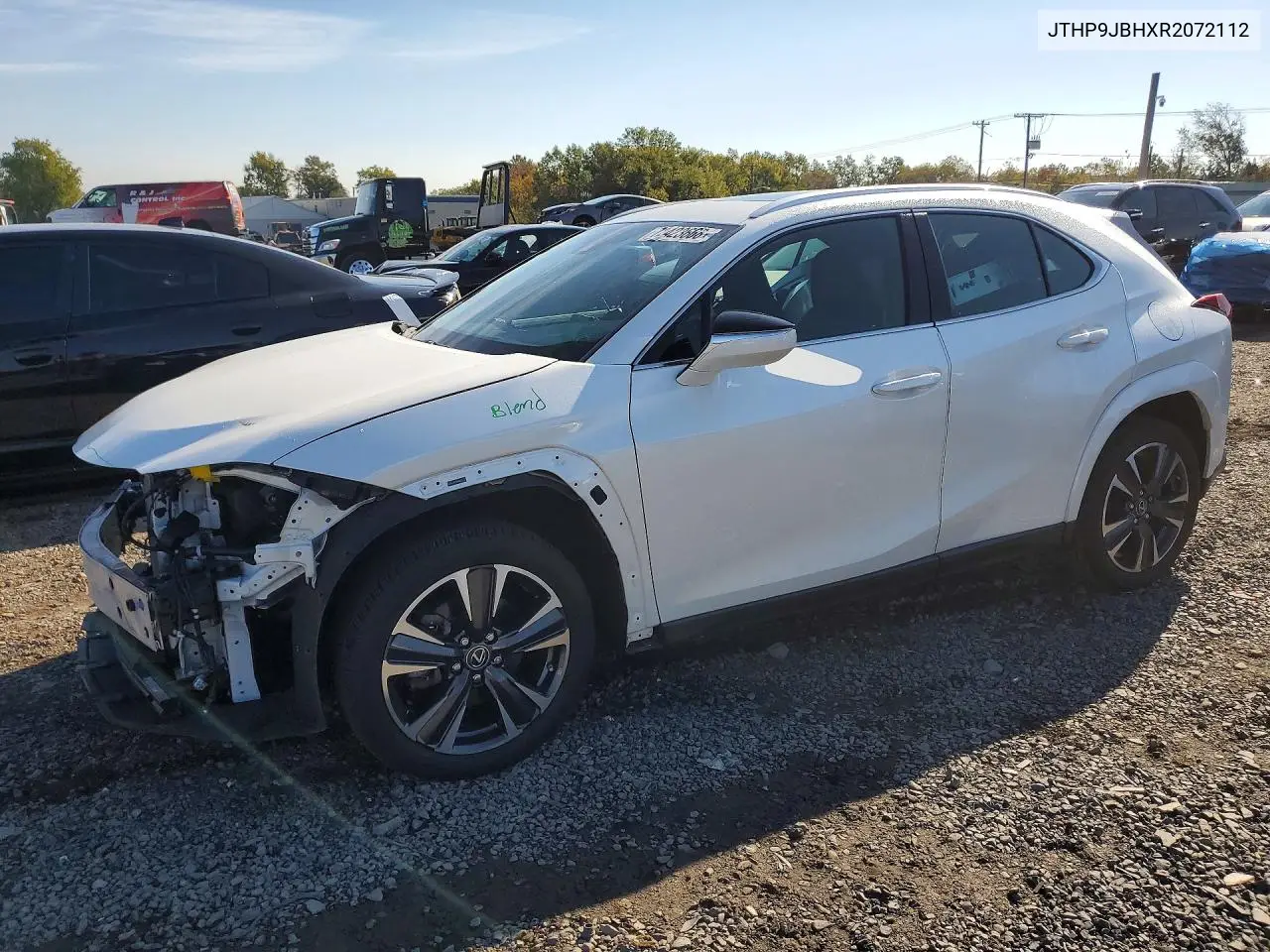 2024 Lexus Ux 250H Premium VIN JTHP9JBHXR2072112 фото 1
