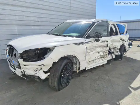 5LM5J7XC4LGL11009 — 2020 Lincoln Aviator, Повреждение корпуса, фото до ремонта