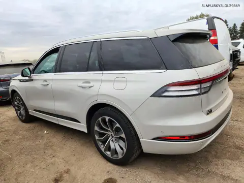 2020 Lincoln Aviator Grand Touring VIN 5LMYJ8XY3LGL29869 фото 2