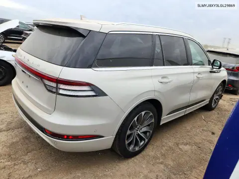 2020 Lincoln Aviator Grand Touring VIN 5LMYJ8XY3LGL29869 фото 3