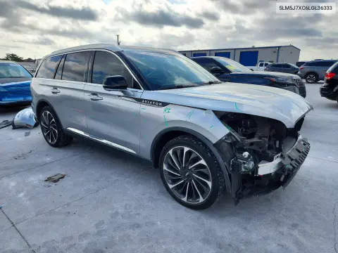 2020 Lincoln Aviator Reserve VIN 5LM5J7XC6LGL36333 фото 4