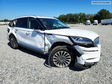 2020 Lincoln Aviator Reserve VIN 5LM5J7XC1LGL28883 фото 4