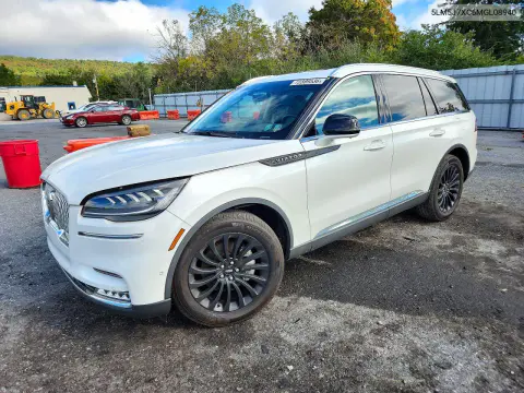 5LM5J7XC6MGL08940 — 2021 Lincoln Aviator, Сторона, фото до ремонта