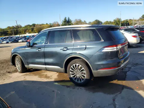 2022 Lincoln Aviator Reserve VIN 5LM5J7XC2NGL18396 фото 2