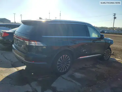2022 Lincoln Aviator Reserve VIN 5LM5J7XC2NGL18396 фото 3