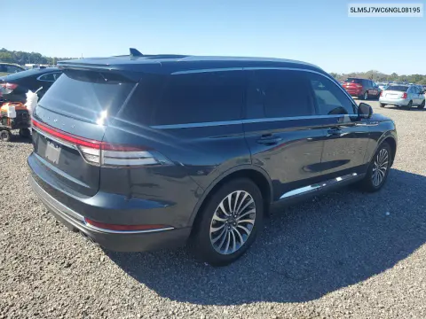 2022 Lincoln Aviator Reserve VIN 5LM5J7WC6NGL08195 фото 3