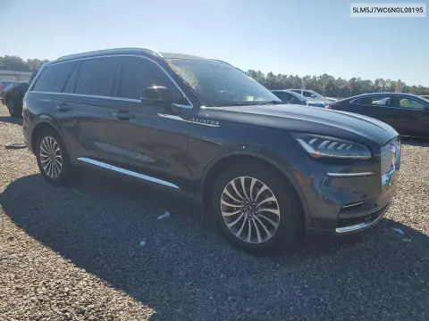 2022 Lincoln Aviator Reserve VIN 5LM5J7WC6NGL08195 фото 4