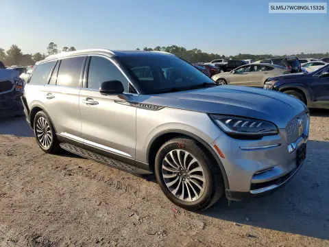 5LM5J7WC8NGL15326 — 2022 Lincoln Aviator, фото 4 с аукциона Copart, Задняя часть