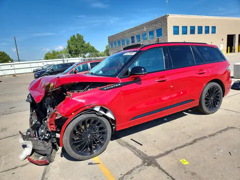 5LM5J7XC6SGL13178 — 2025 Lincoln Aviator, Передняя часть (Front End), фото до ремонта