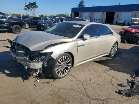 1LN6L9SK1H5609208 — 2017 Lincoln Continental, Передняя часть (Front End), фото до ремонта