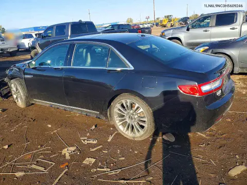 2017 Lincoln Continental Reserve VIN 1LN6L9NC3H5609246 фото 2